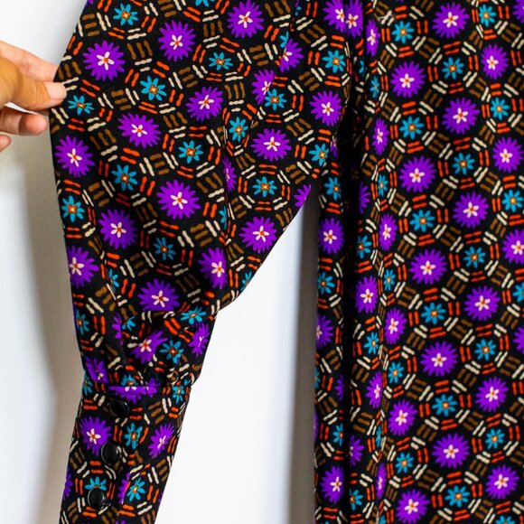 Saint Laurent Geo Motif Tunic Dress - Picture 11 of 16